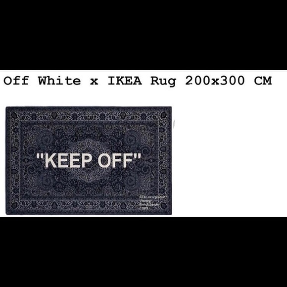 Off-White Other - OFF-WHITE x IKEA ART EVENT “KEEP OFF” RUG